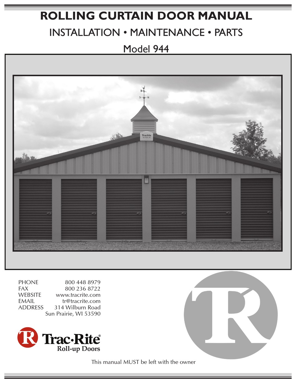 TRAC-RITE 944 MANUAL Pdf Download | ManualsLib