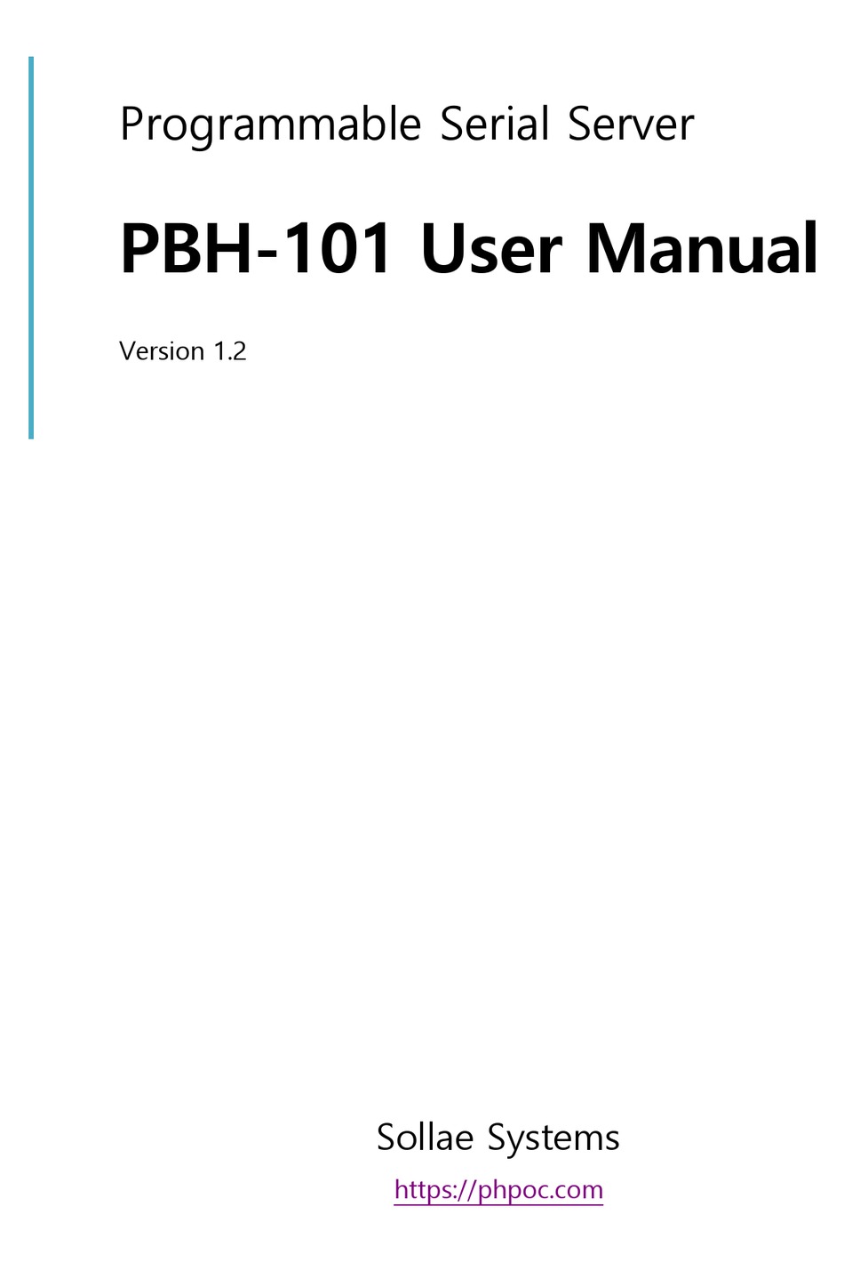 PHPoC Debugger Manual