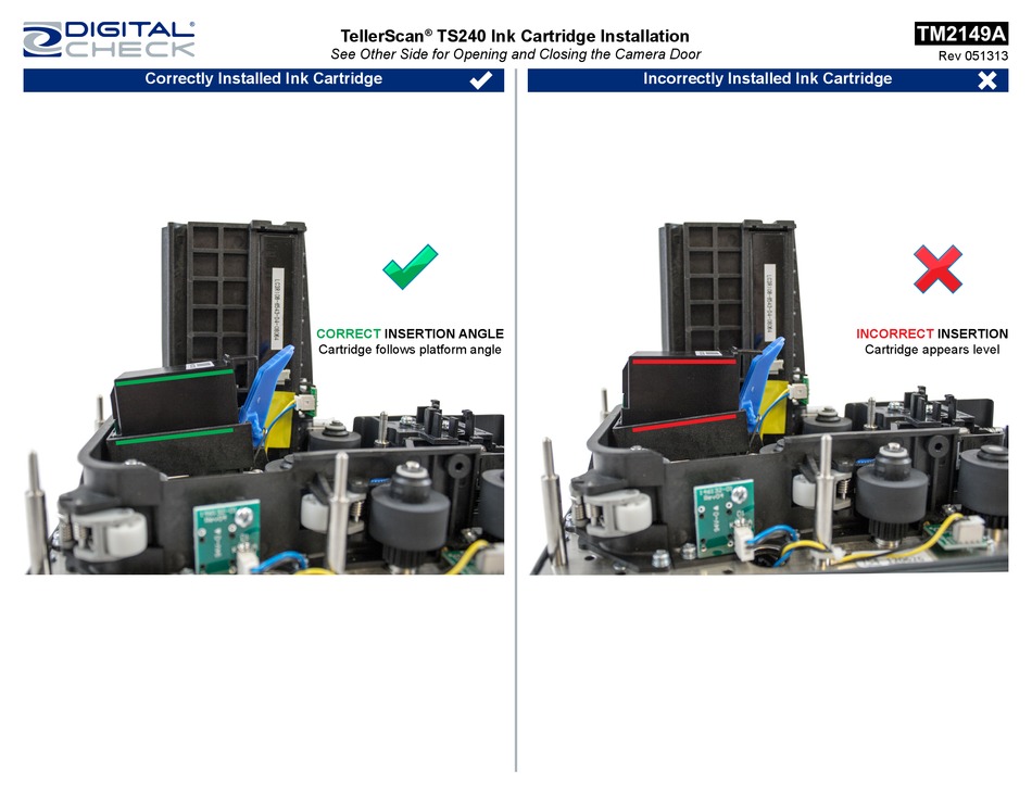 ts240 check scanner