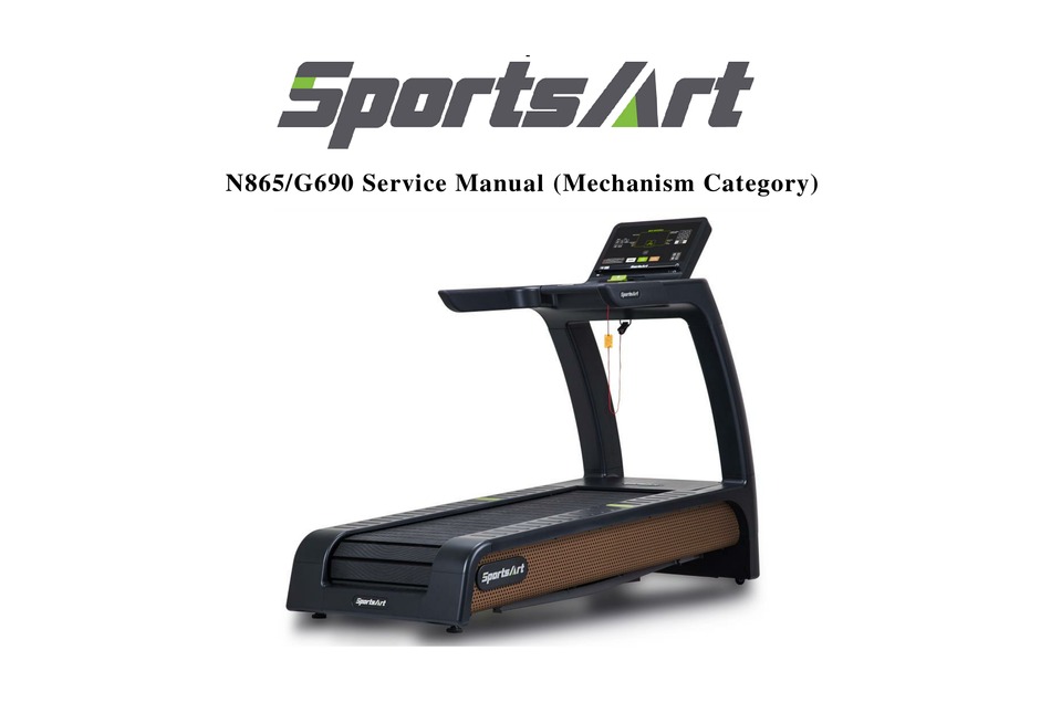 SPORTSART FITNESS N865 SERVICE MANUAL Pdf Download ManualsLib