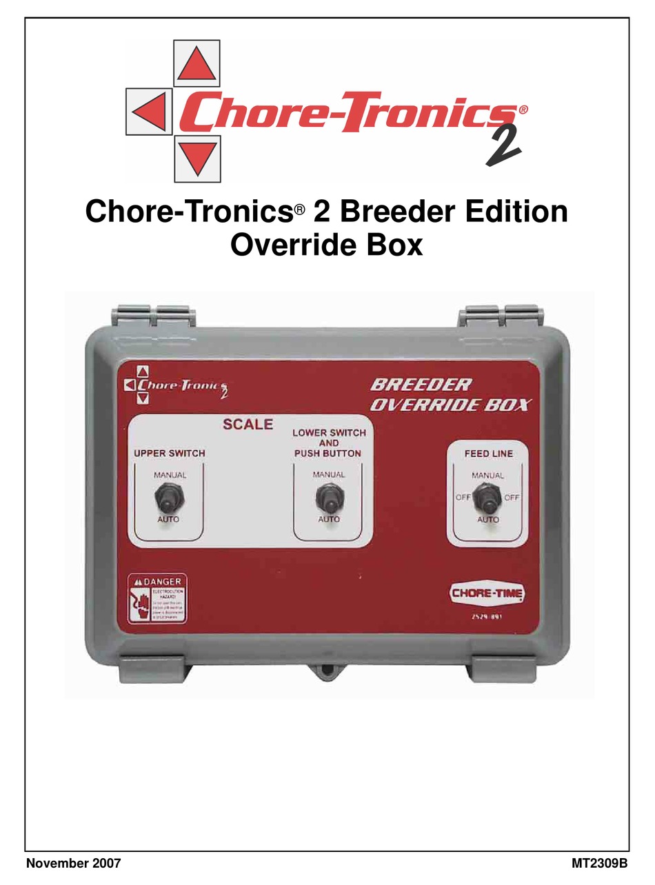 CHORETIME CHORETRONICS 2 MANUAL Pdf Download ManualsLib