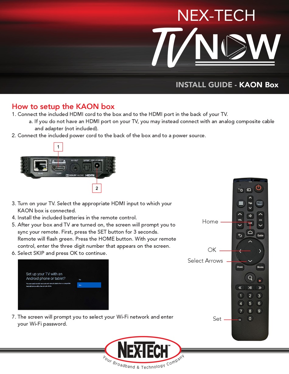 NEXTECH KAON BOX INSTALL MANUAL Pdf Download ManualsLib