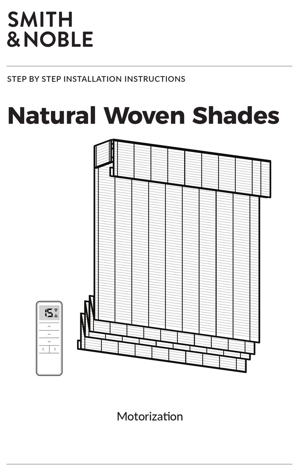 SMITH & NOBLE NATURAL WOVEN SHADES STEP BY STEP INSTALLATION