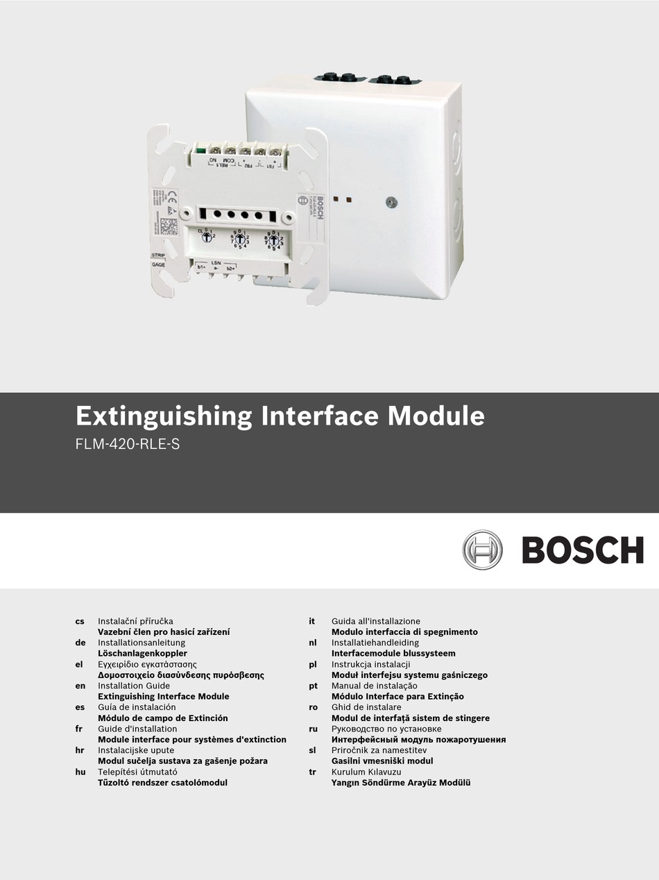 BOSCH FLM-420-RLE-S INSTALLATION MANUAL Pdf Download | ManualsLib