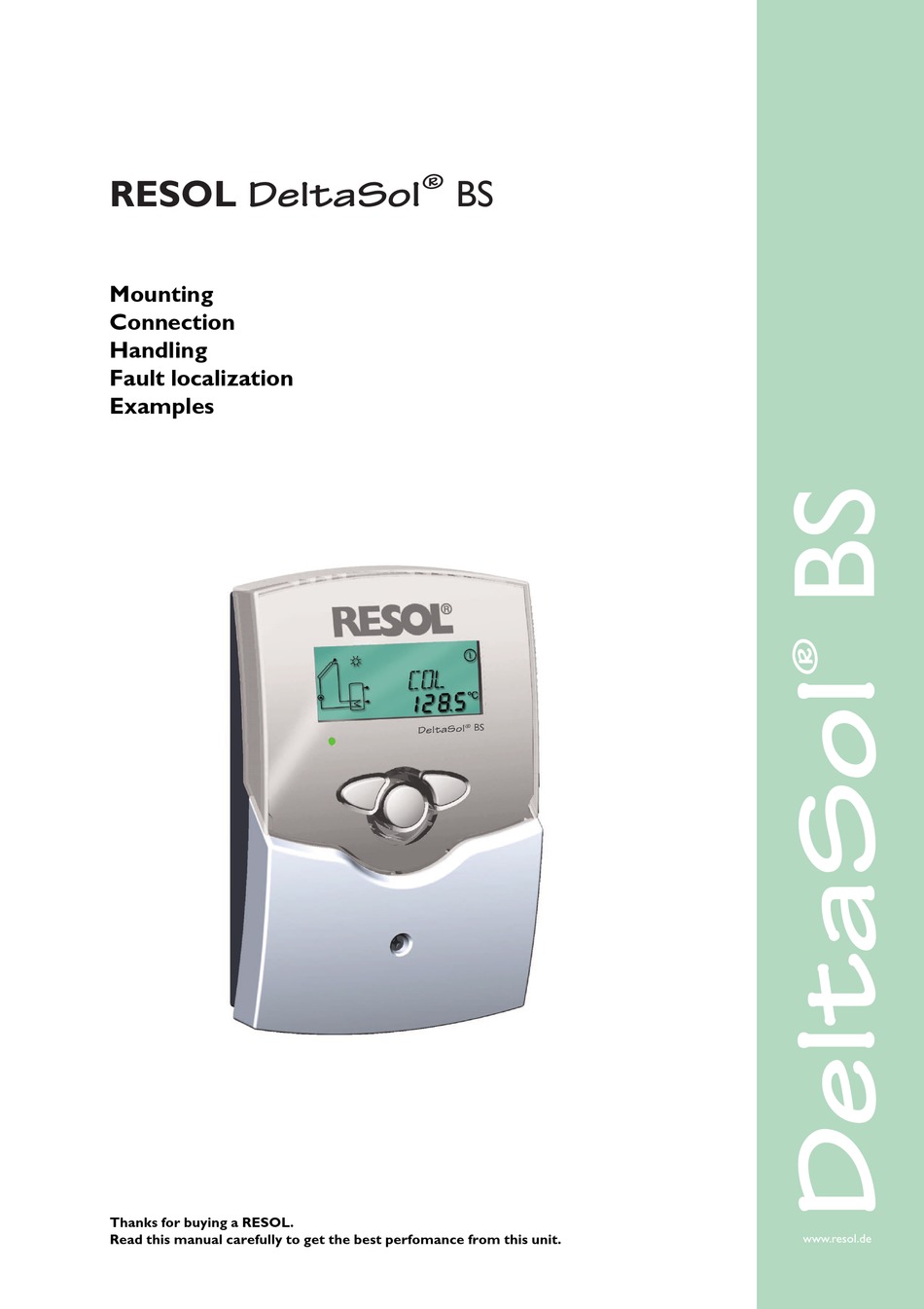 Resol Deltasol Bs Manual Pdf Download Manualslib Resol Deltasol Bs Manual Pdf Download Manualslib