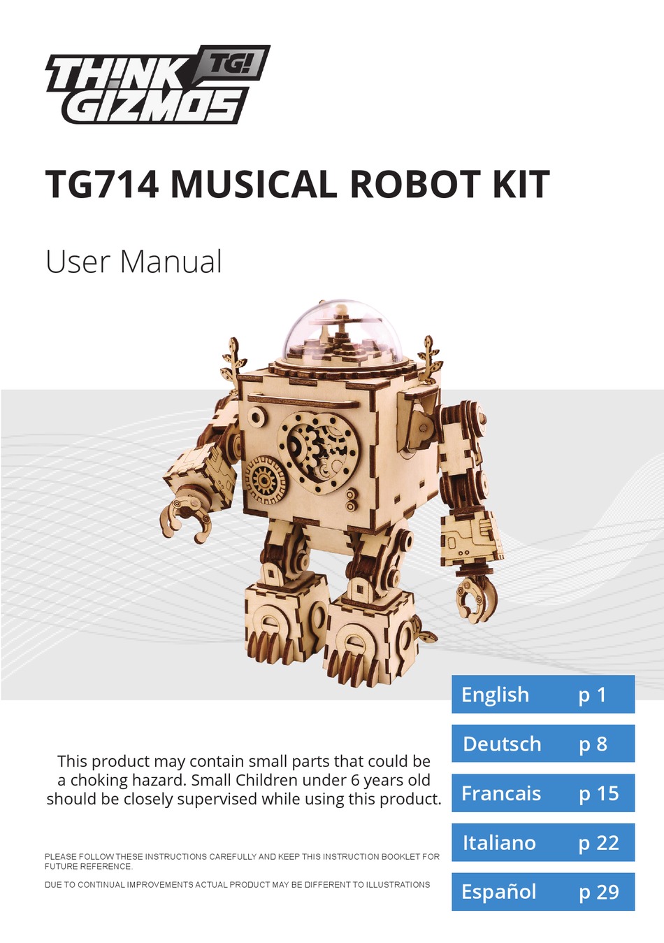 THINK GIZMOS TG714 USER MANUAL Pdf Download ManualsLib