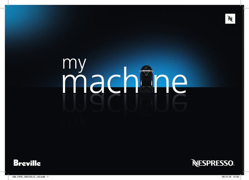 BREVILLE NESPRESSO PIXIE BEC430 INSTRUCTION MANUAL Pdf Download