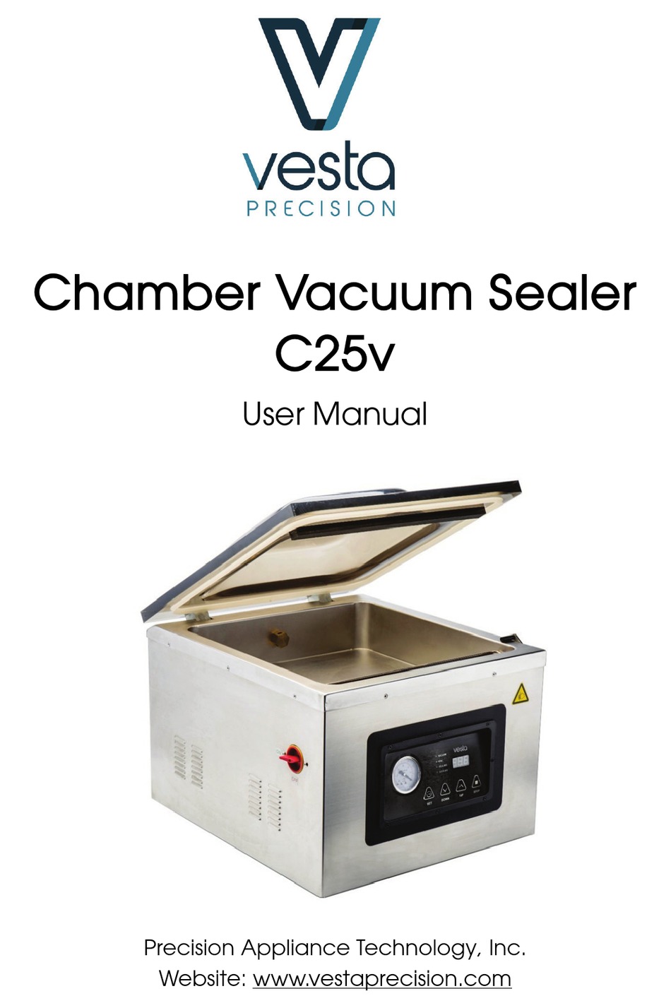 Vesta Precision Chamber Vacuum Sealer C20v