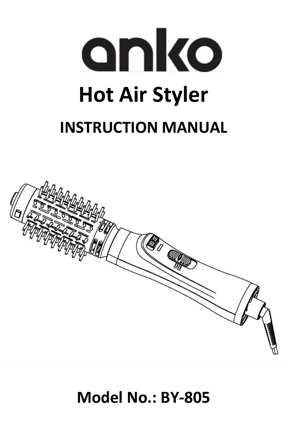 ANKO BY805 INSTRUCTION MANUAL Pdf Download ManualsLib