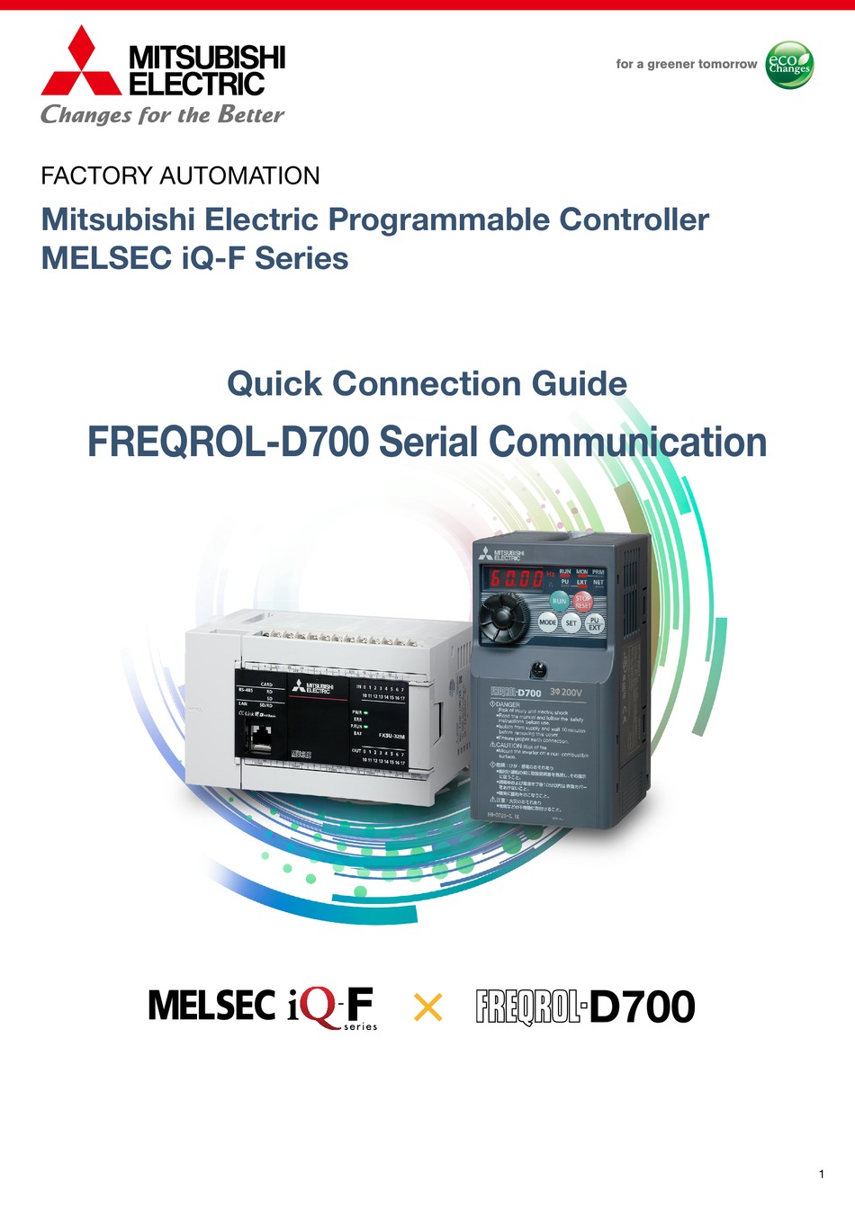 MITSUBISHI ELECTRIC MELSEC IQ-F SERIES QUICK CONNECTION MANUAL Pdf ...