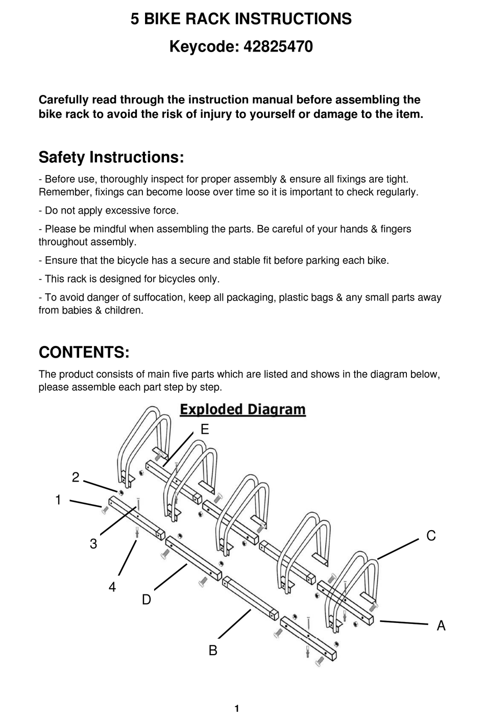 KMART 42825470 INSTRUCTIONS Pdf Download ManualsLib