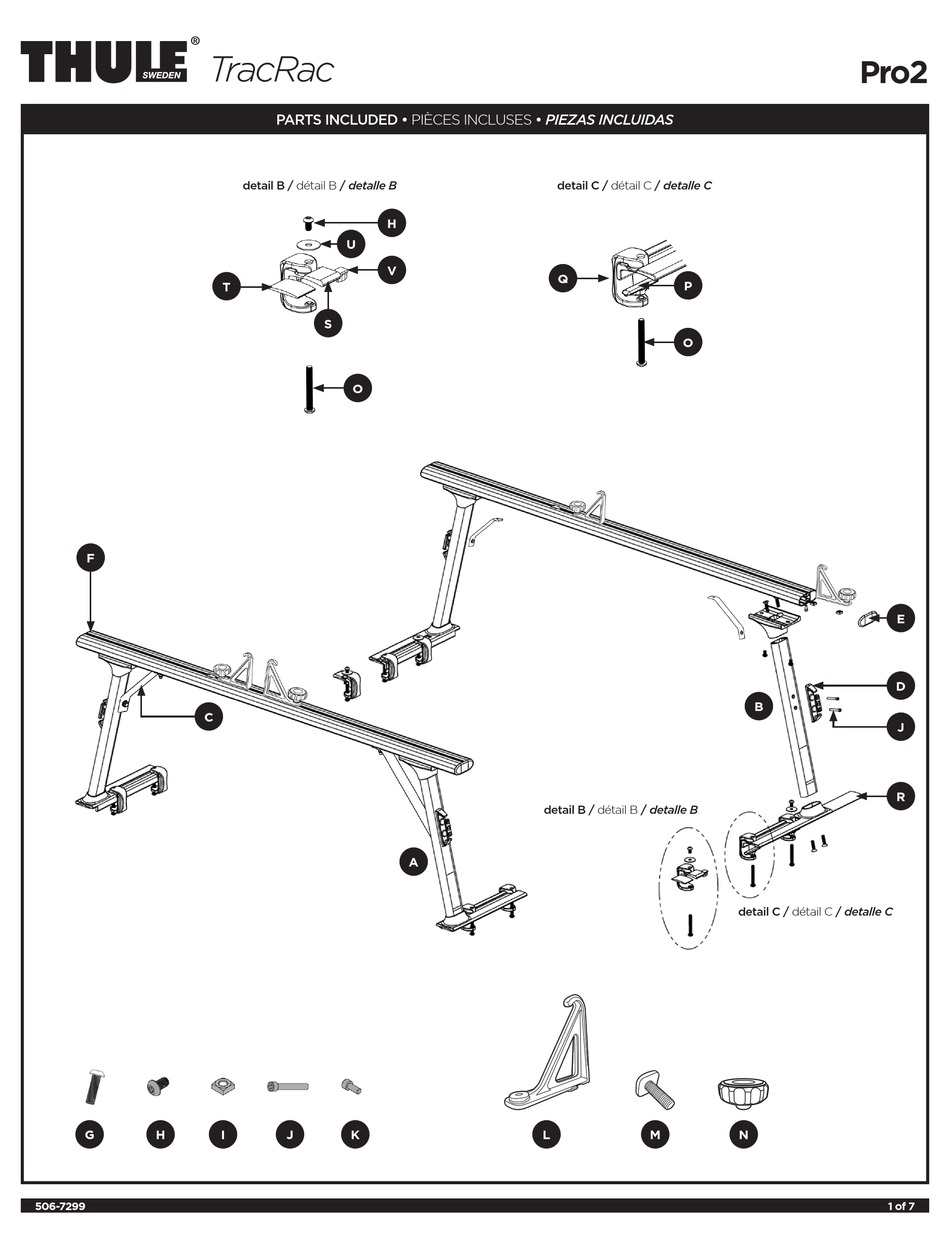 thule tracrac pro 2