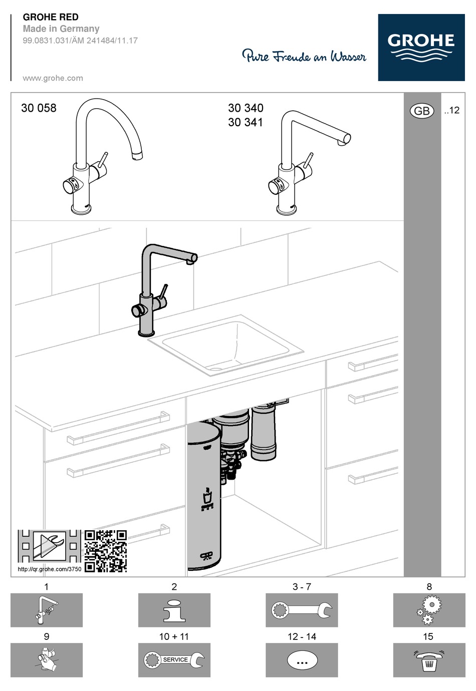 GROHE RED 30 058 MANUAL Pdf Download |