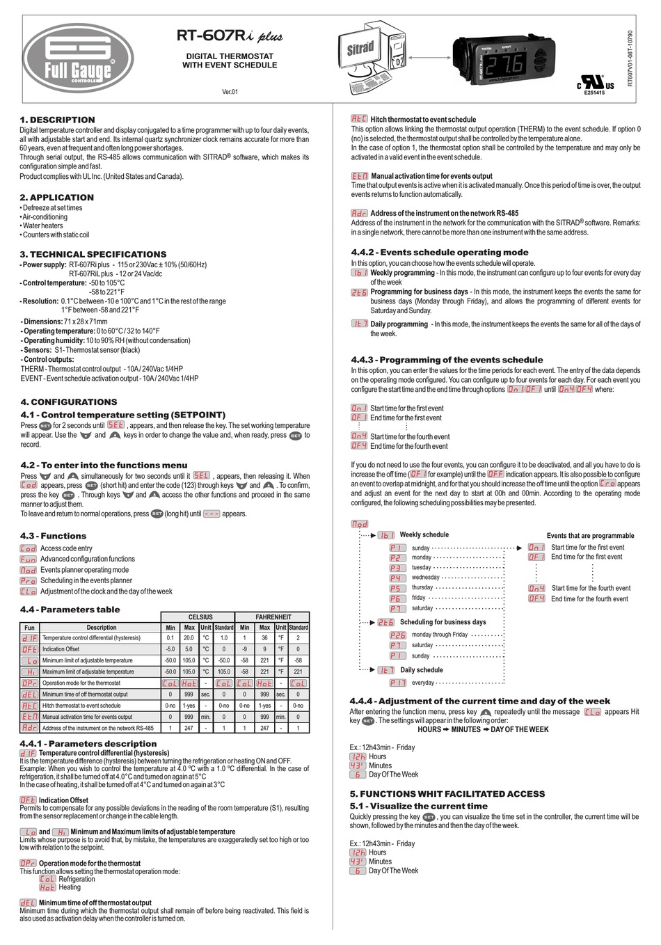 FULL GAUGE CONTROLS MICROSOL BMP ADVANCED MANUAL Pdf Download