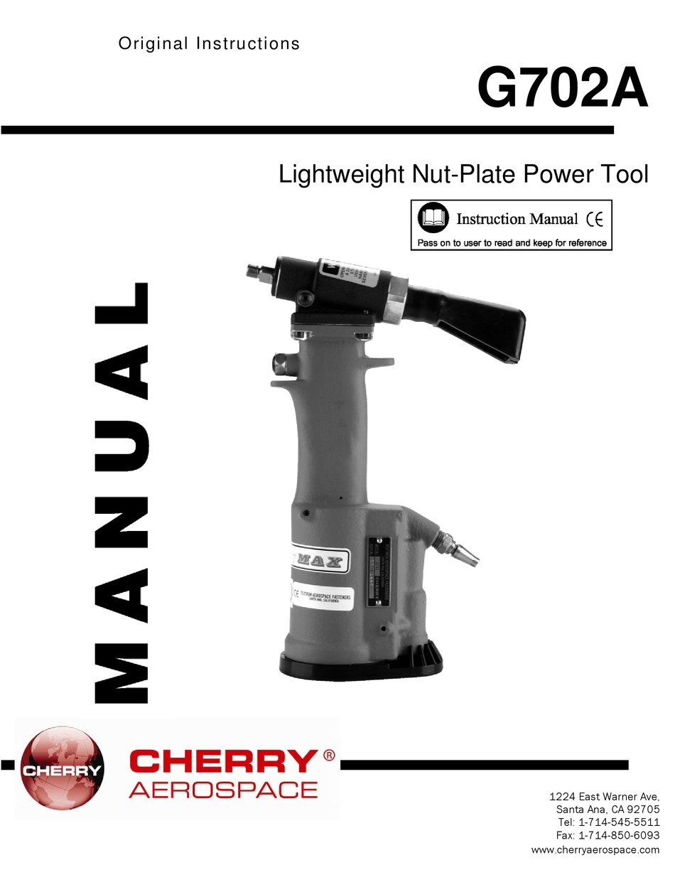 CHERRY AEROSPACE G702A MANUAL Pdf Download ManualsLib