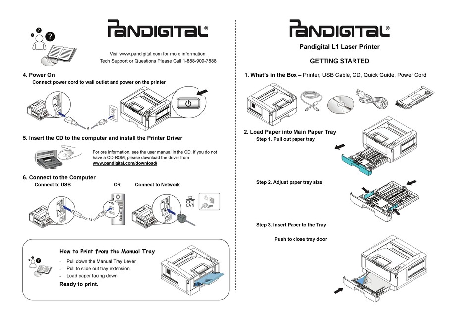 PANDIGITAL L1 GETTING STARTED Pdf Download | ManualsLib