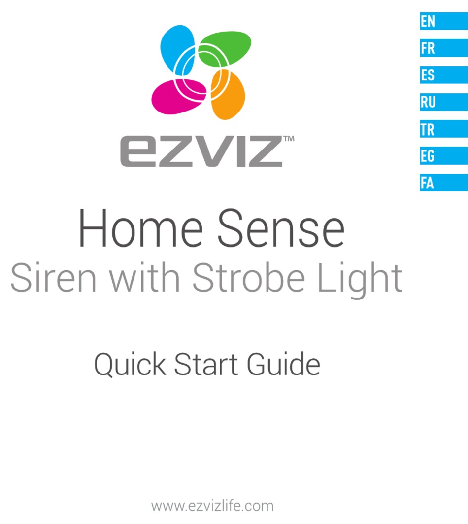 EZVIZ HOME SENSE QUICK START MANUAL Pdf Download ManualsLib