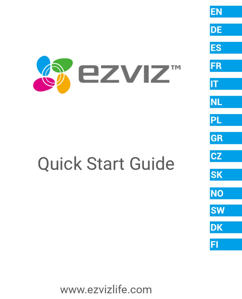 EZVIZ T10 QUICK START MANUAL Pdf Download ManualsLib