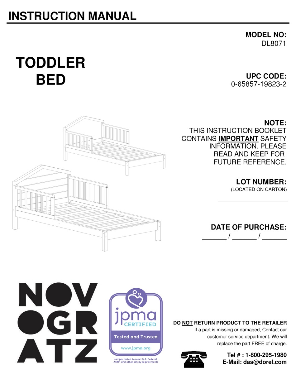 DOREL LIVING DL8071 INSTRUCTION MANUAL Pdf Download ManualsLib
