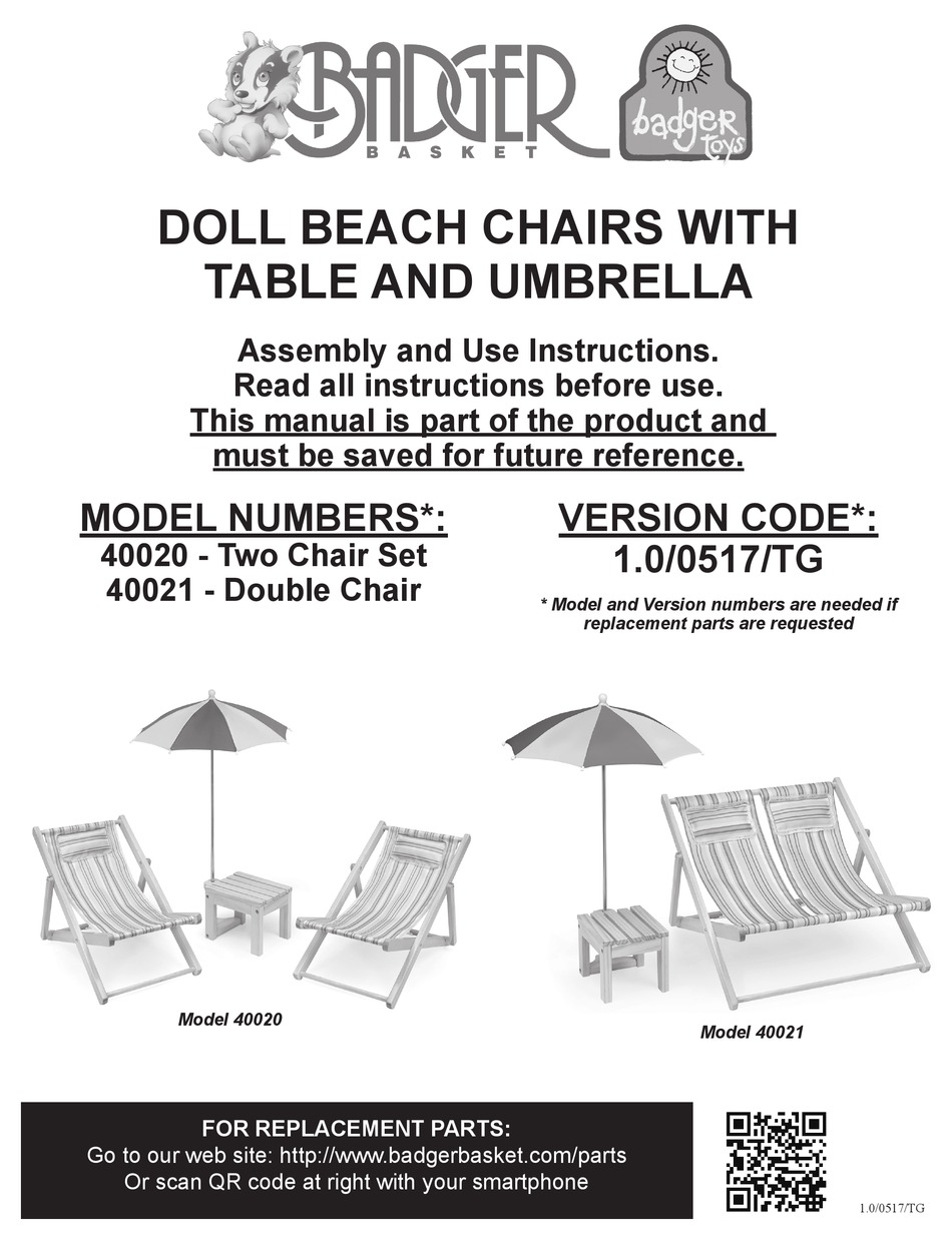 BADGER BASKET 40020 ASSEMBLY AND USE INSTRUCTIONS Pdf Download ManualsLib