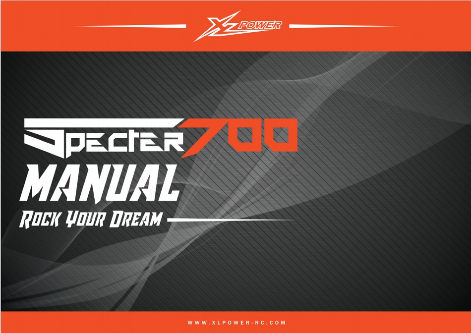 XLPOWER SPECTER 700 MANUAL Pdf Download ManualsLib