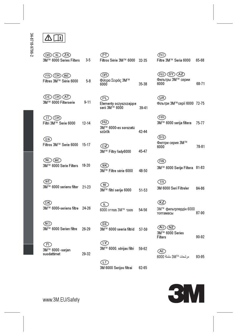 3M 6000 SERIES QUICK MANUAL Pdf Download ManualsLib
