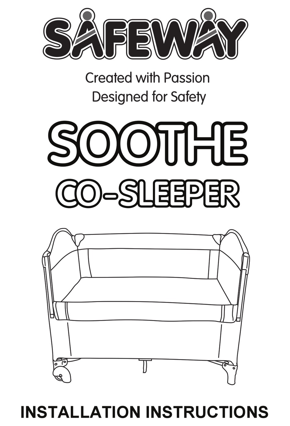 SAFEWAY SOOTHE COSLEEPER INSTALLATION INSTRUCTIONS MANUAL Pdf Download