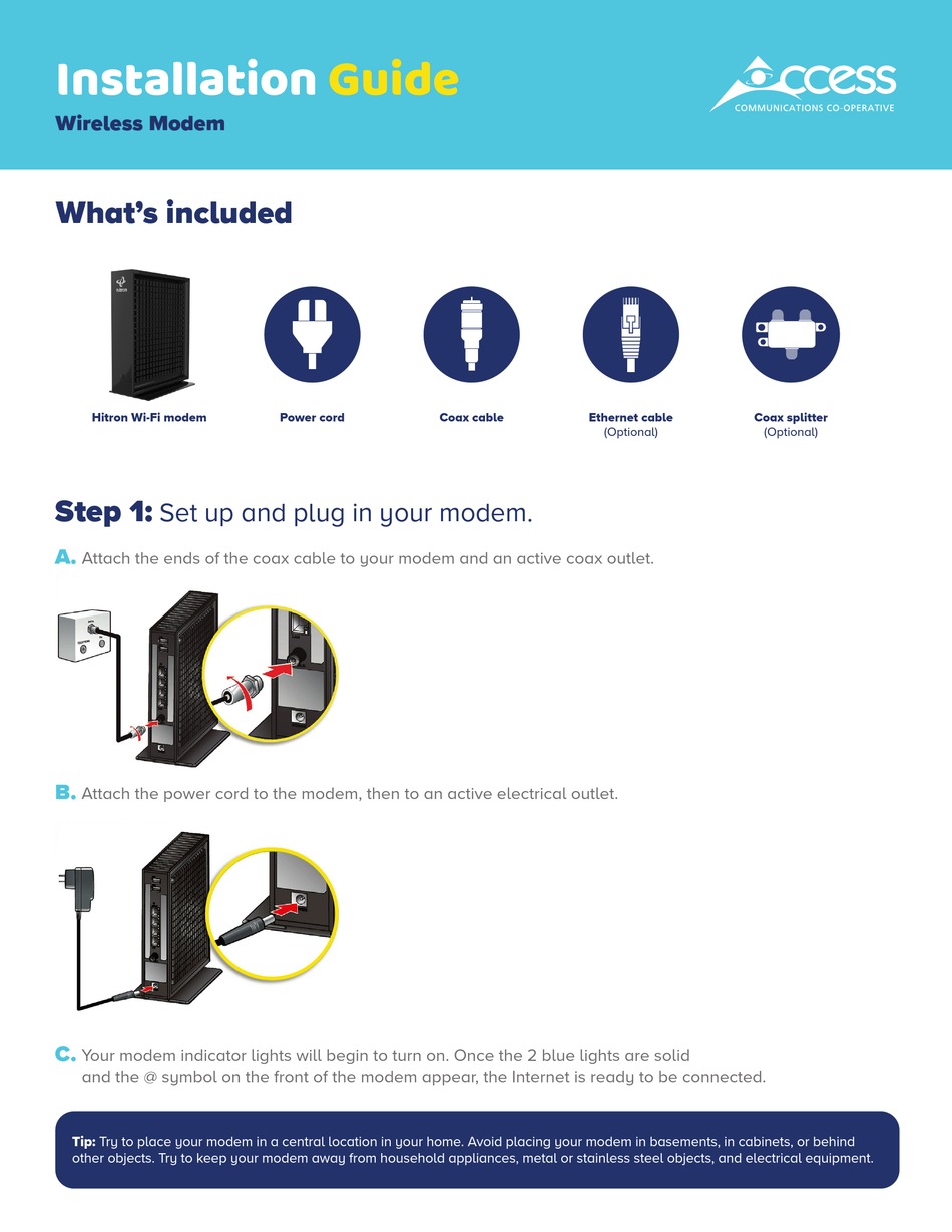 ACCESS HITRON INSTALLATION MANUAL Pdf Download ManualsLib