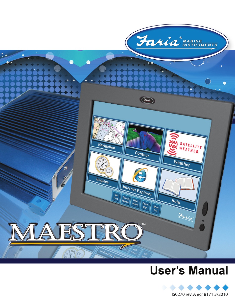 FARIA MAESTRO USER MANUAL Pdf Download | ManualsLib