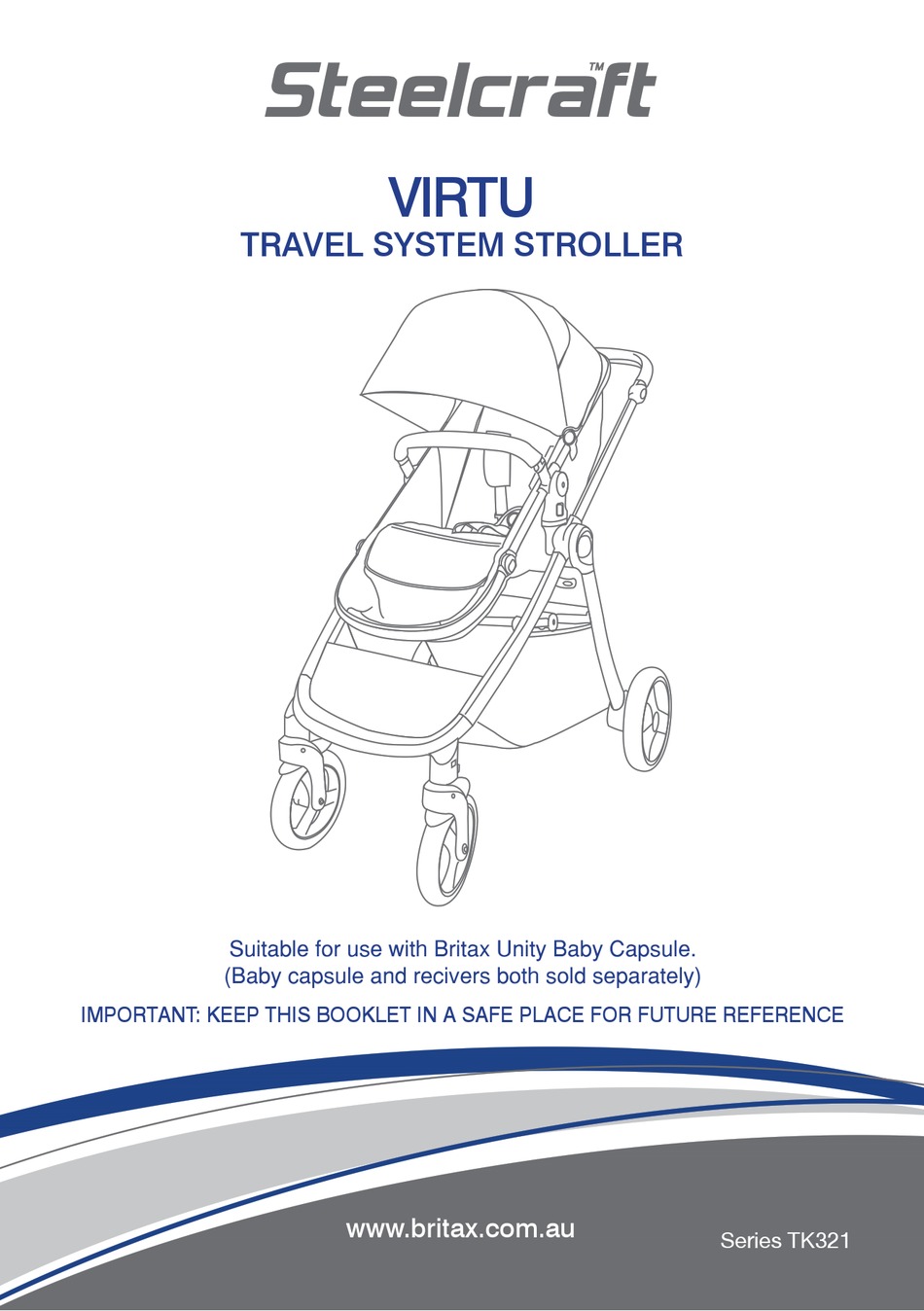 steelcraft virtu pram