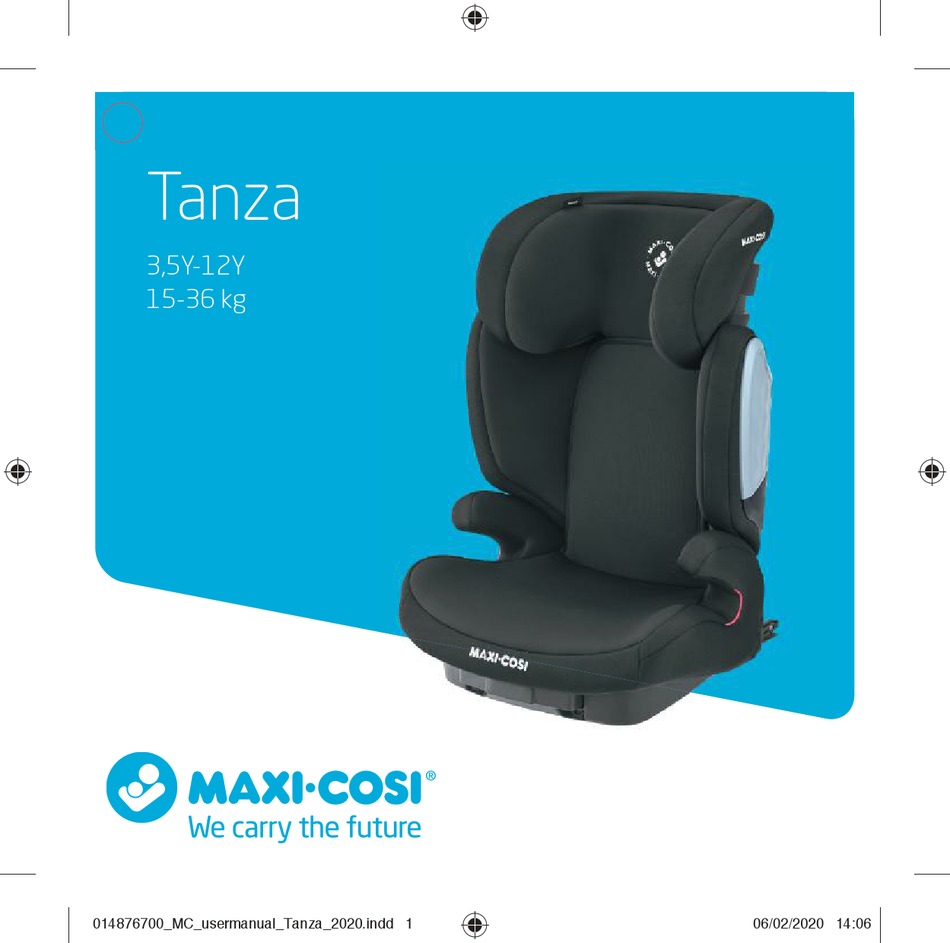 Apta para niños de 3 a 12 años, la silla de coche Maxi-Cosi Tanza