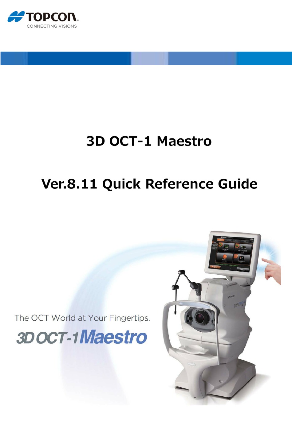 Topcon 3d oct 1 maestro user manual online