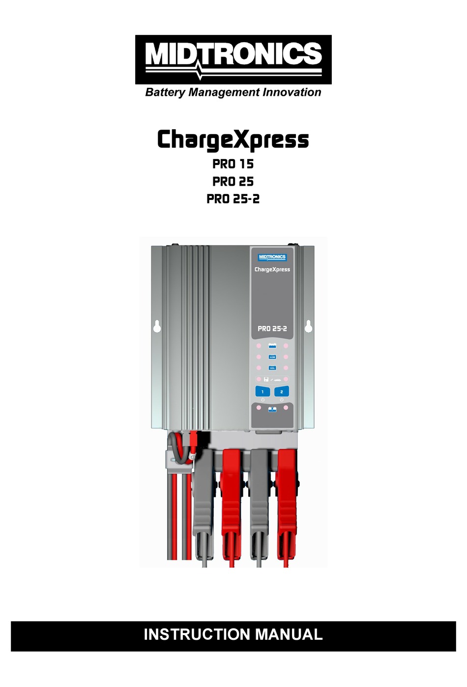 MIDTRONICS CHARGEXPRESS PRO 15 INSTRUCTION MANUAL Pdf Download | ManualsLib