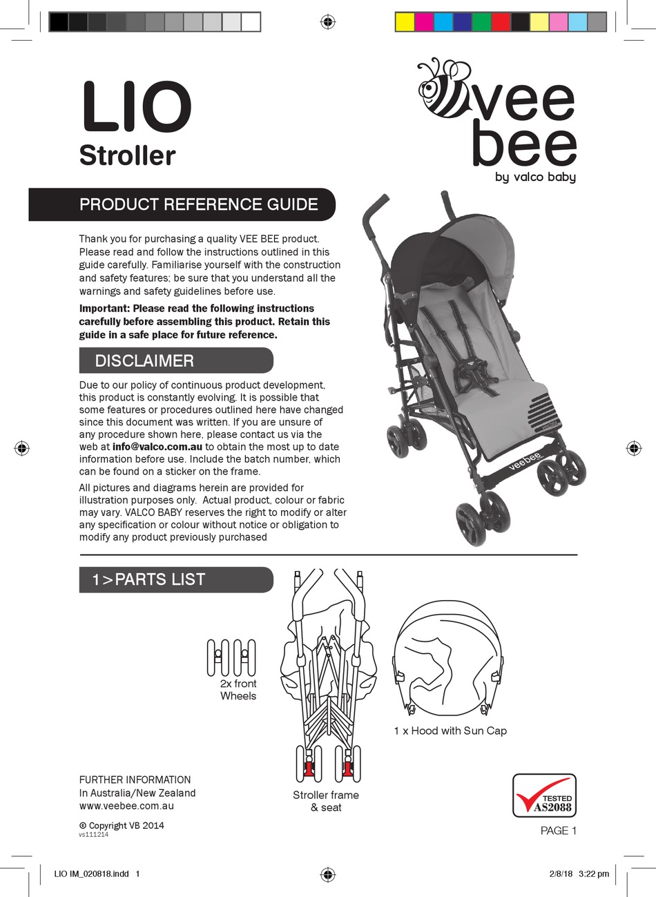 veebee lio stroller