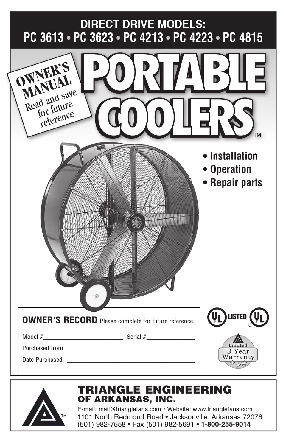 Triangle engineering 2024 portable cooler