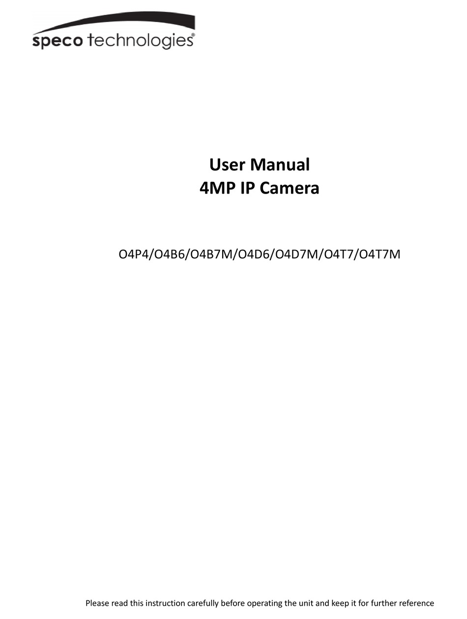 speco client for mac manual