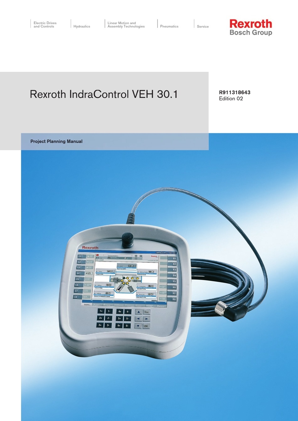 BOSCH REXROTH INDRACONTROL VEH 30.1 PROJECT PLANNING MANUAL Pdf