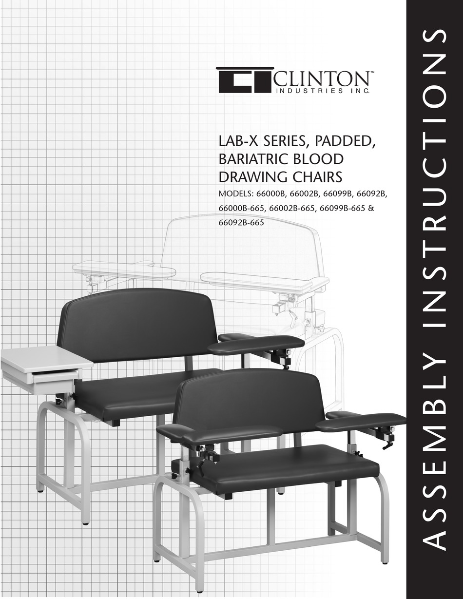Lab Chair with Arms  Clinton Industries, Inc.