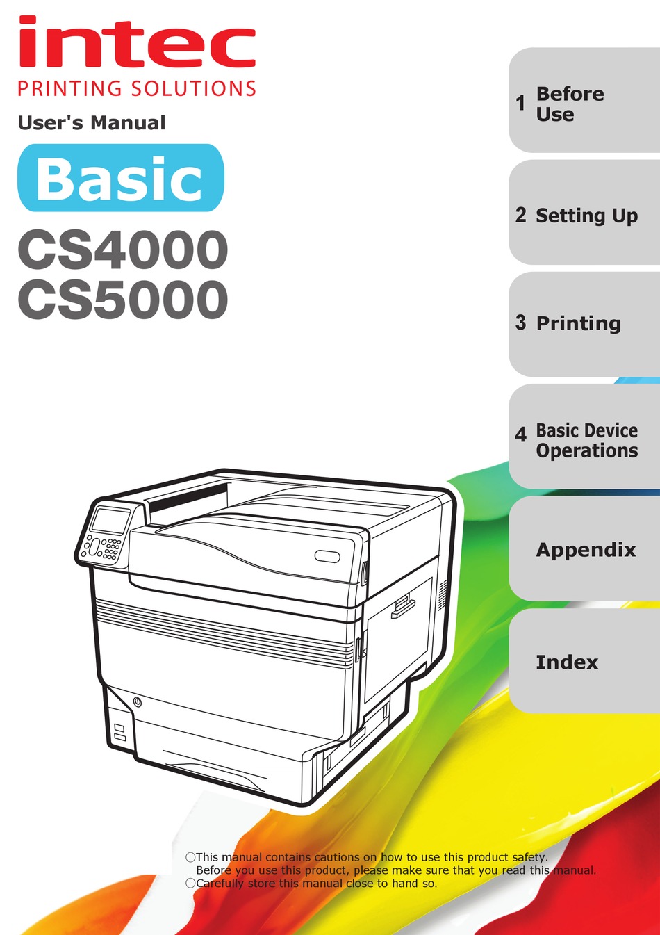 INTEC CS4000 USER MANUAL Pdf Download ManualsLib