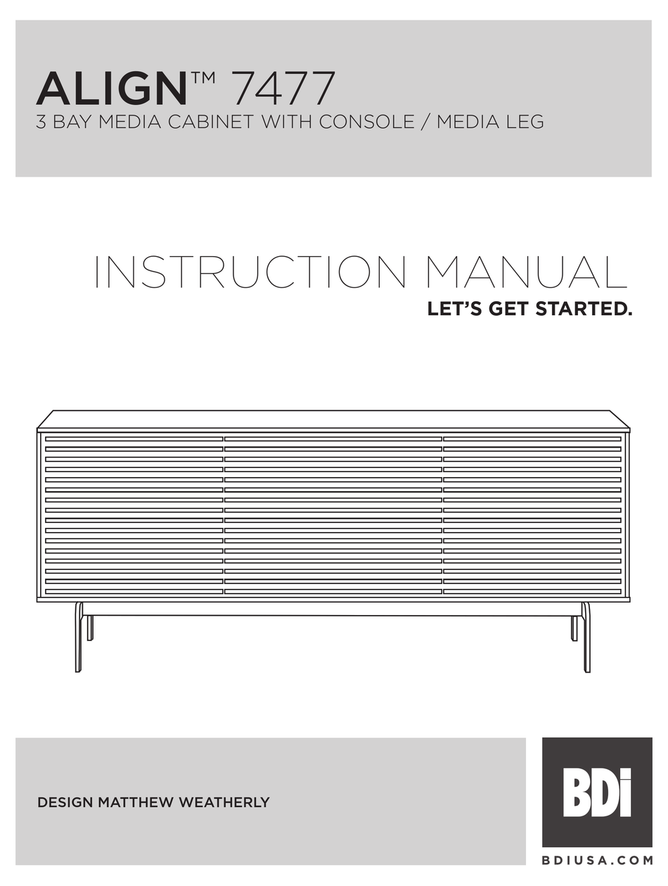 BDI ALIGN 7477 INSTRUCTION MANUAL Pdf Download ManualsLib