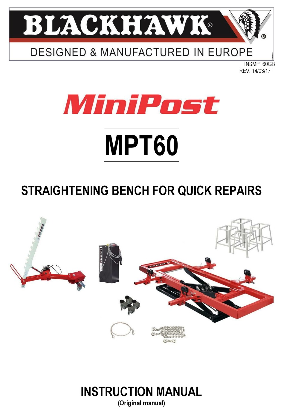 BLACKHAWK MINIPOST MPT60 INSTRUCTION MANUAL Pdf Download ManualsLib