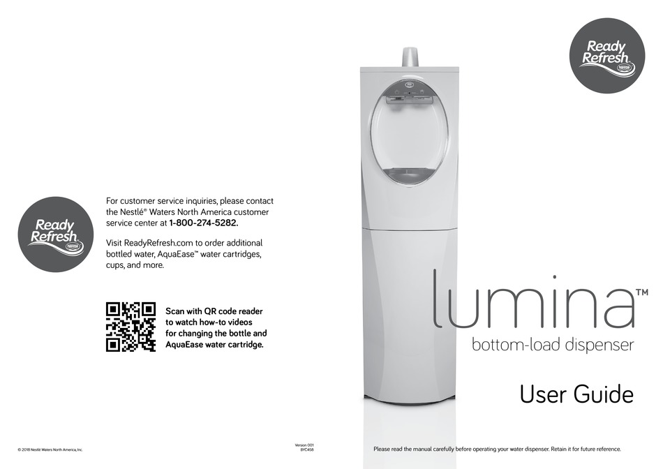 lumina water dispenser
