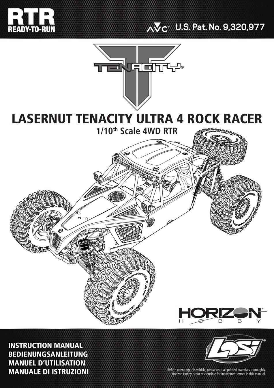 losi lasernut ultra4