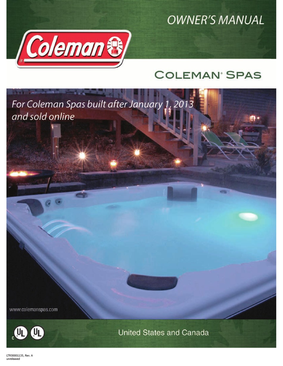 coleman pool manual