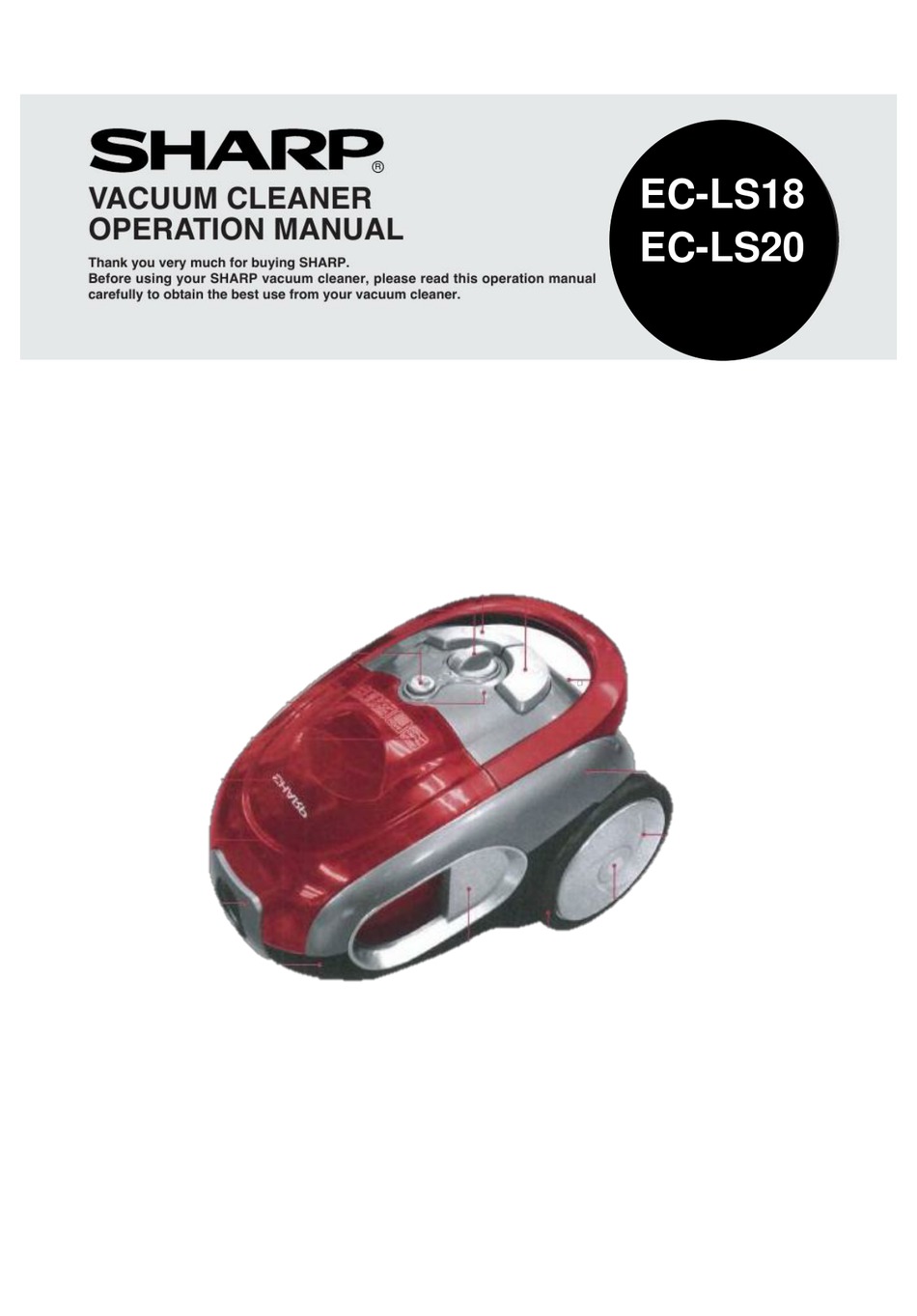 Sharp Ec Ls18 Operation Manual Pdf Download Manualslib Sharp Ec Ls18 Operation Manual Pdf Download Manualslib