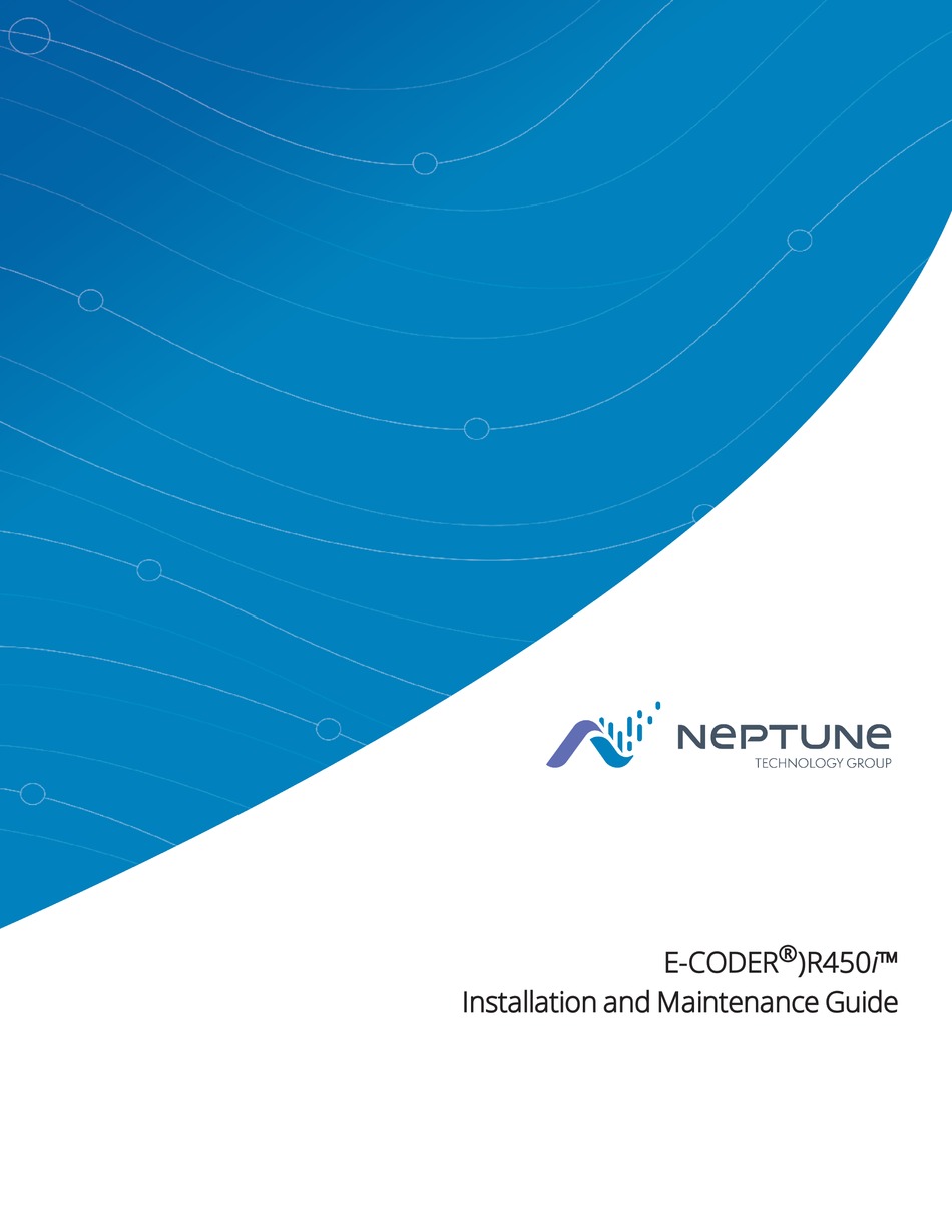 NEPTUNE ECODER) R450I INSTALLATION AND MAINTENANCE MANUAL Pdf Download