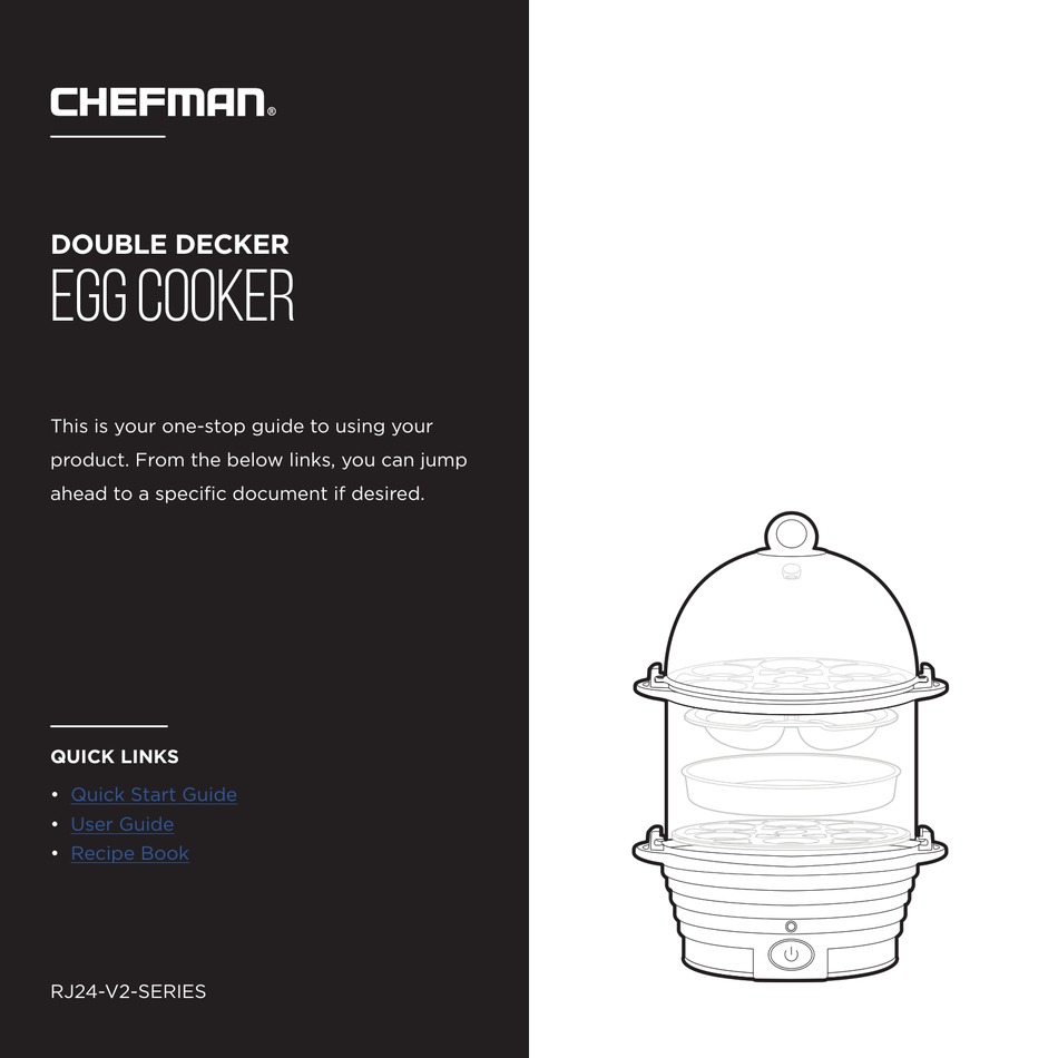 CHEFMAN DOUBLE DECKER INSTRUCTION MANUAL Pdf Download