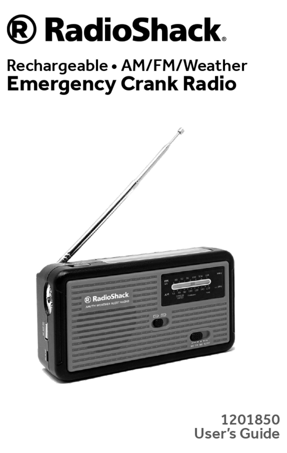 RADIO SHACK 1201850 USER MANUAL Pdf Download ManualsLib