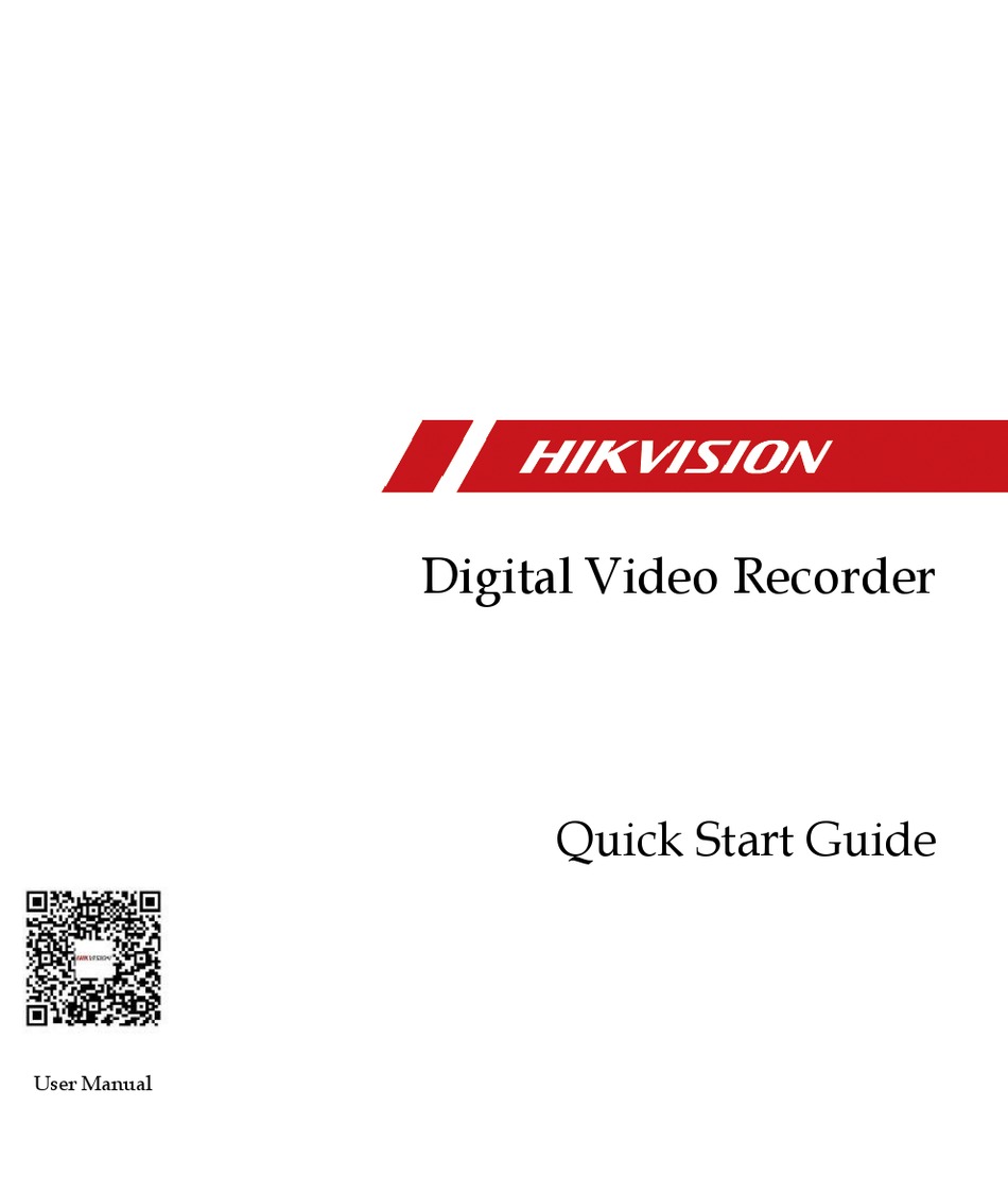 Hikvision Ds 7104hqhi K1 Quick Start Manual Pdf Download Manualslib