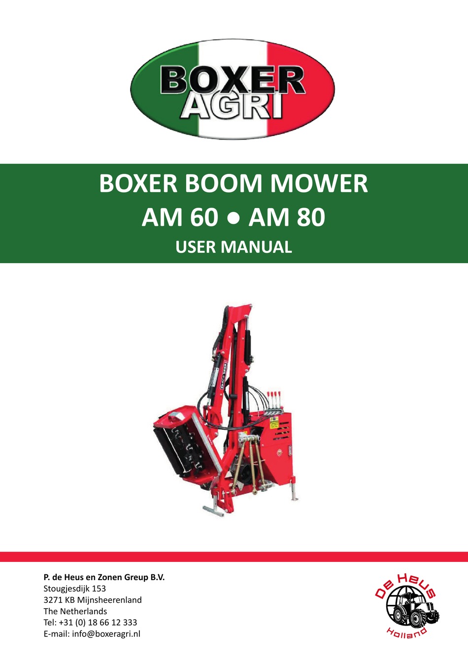 BOXER AM 60 TRANSLATION OF THE ORIGINAL MANUAL Pdf Download ManualsLib
